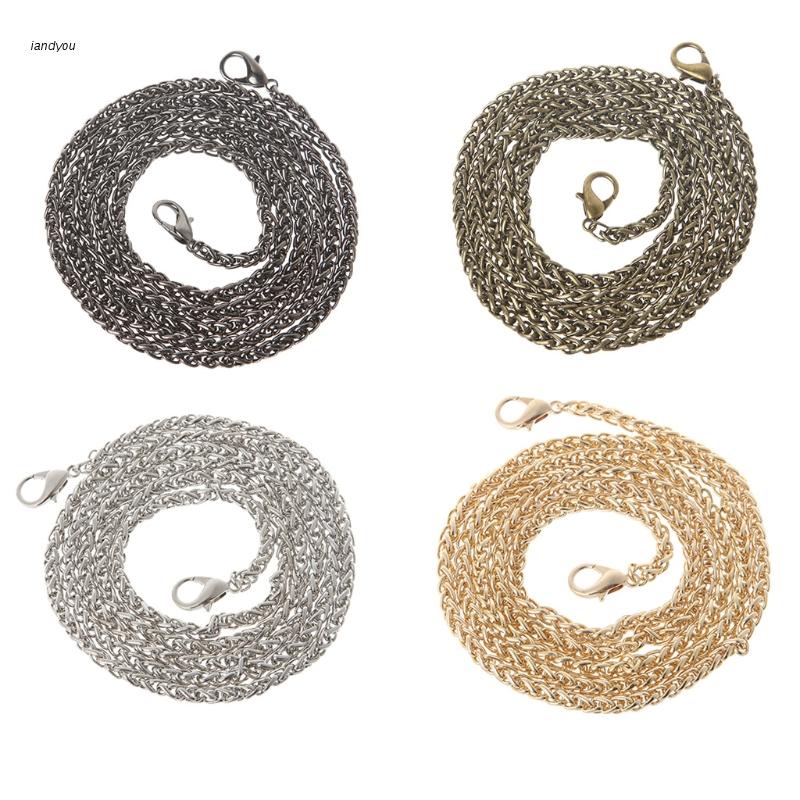 ✿ Chuỗi Dây Xích Bằng Kim Loại Thay Thế Cho Túi Xách Đeo Chéo 120cm