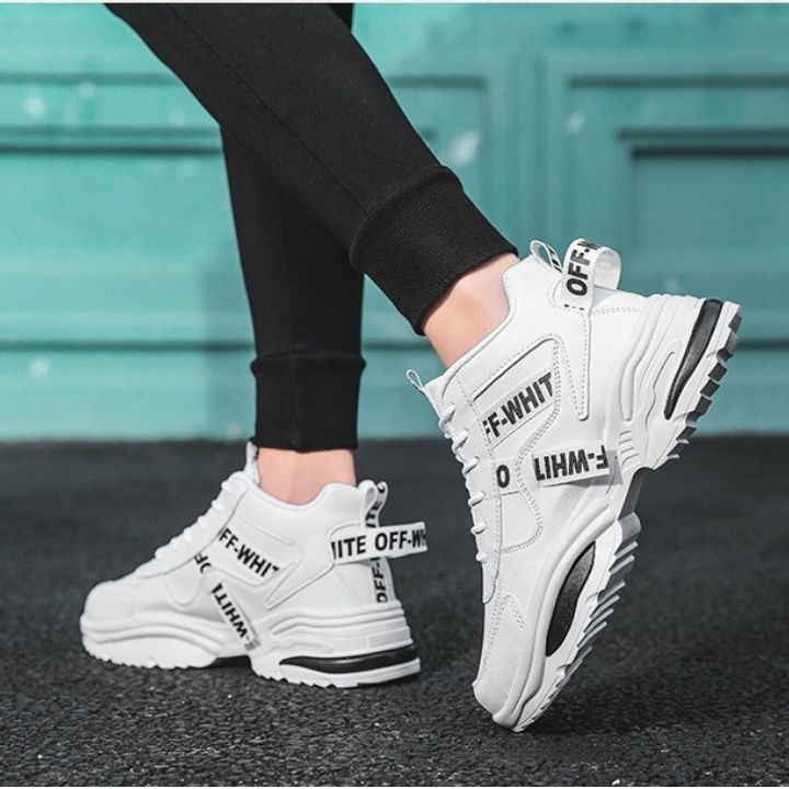 Xả Hàng Giày Thể Thao Nam off white❤️FREESHIP❤️màu Trắng Đen cao cấp phong cách Hàn Quốc | BigBuy360 - bigbuy360.vn