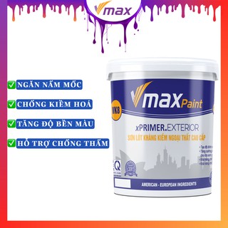 Sơn lót kháng kiềm ngoại thất cao cấp VMAX VK8 xPRIMER EXTERIOR Lon 5Lit