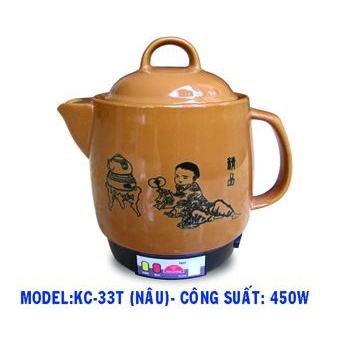 Siêu sắc thuốc tự động 3.3 lít Kim Cương KC-33T, Kim Cương
