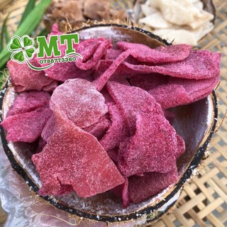 Mứt dừa miếng ngũ sắc 500g ( Lò mứt dừa Bến Tre)