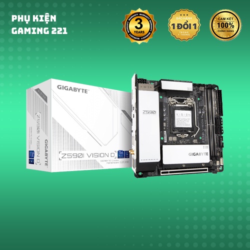 Mainboard Bo Mạch Chủ Gigabyte Z590I VISION D Hàng Chính Hãng