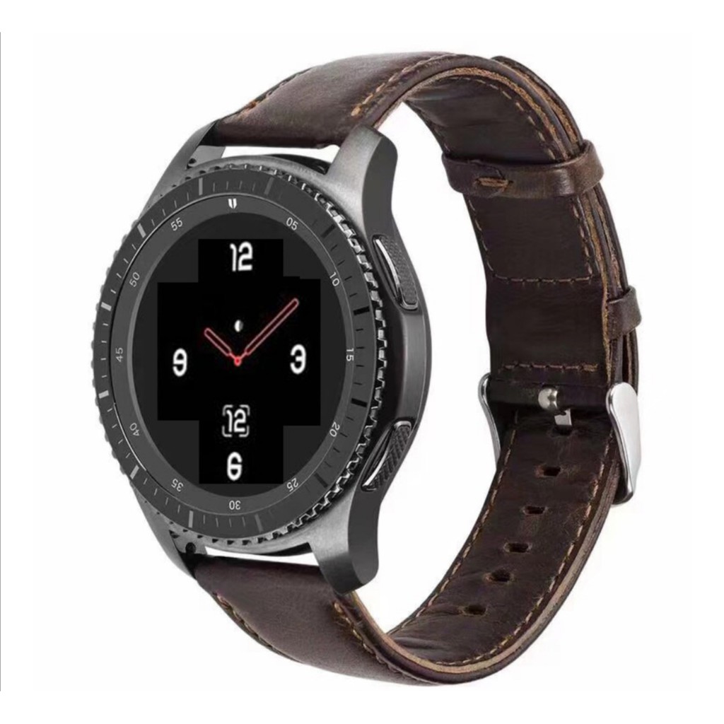 22MM dây da dành cho đồng hồ Samsung Gear, Huawei GT1/2