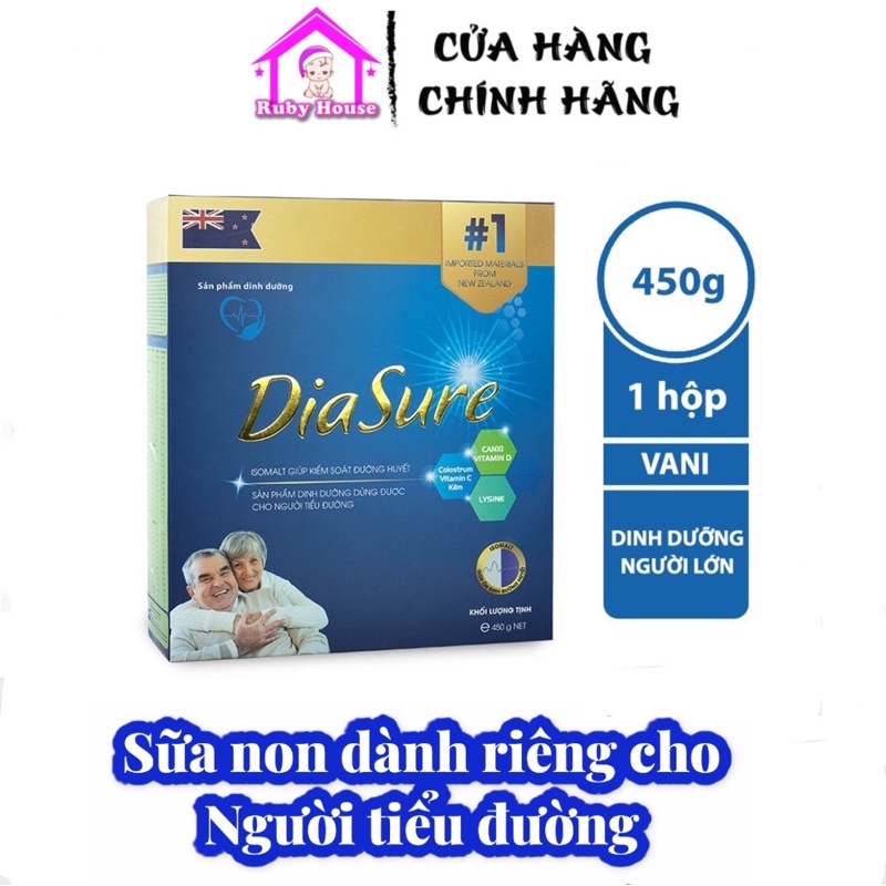 [Giá dùng thử]Hộp giấy 450g sữa non tiểu đường Díaure chính hãng