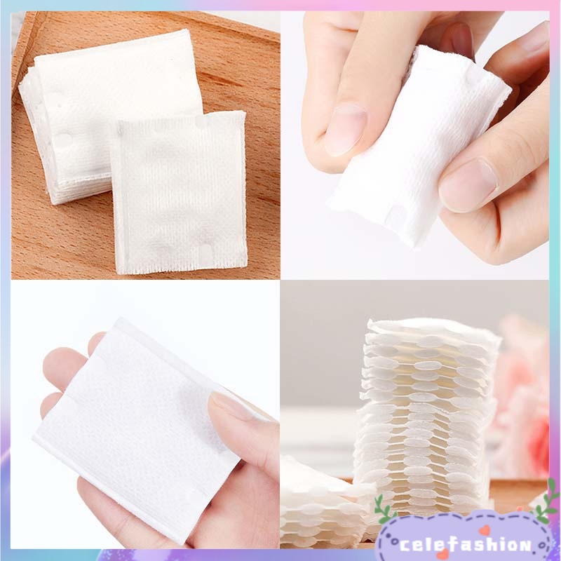 Bộ 50 Miếng Bông Tẩy Trang Hai Mặt Mềm Mại Làm Sạch Da