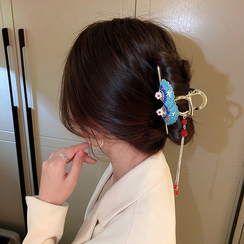 Kẹp Tóc Tua Rua Phong Cách Trung Hoa Xinh Xắn Cho Bé Gái