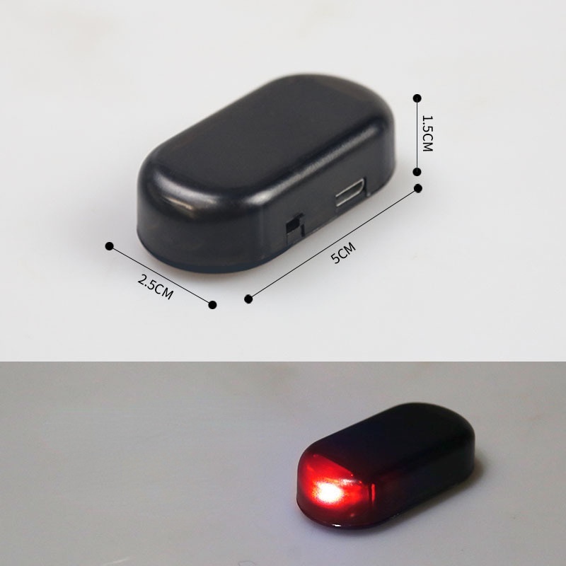 Hệ Thống Đèn LED Cảnh Báo An Ninh Giả Sử Dụng Năng Lượng Mặt Trời Chống Trộm