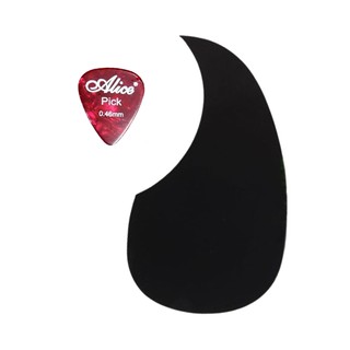 Miếng dán chống xước Guitar hình giọt nước ( Tặng 1 pick gảy )