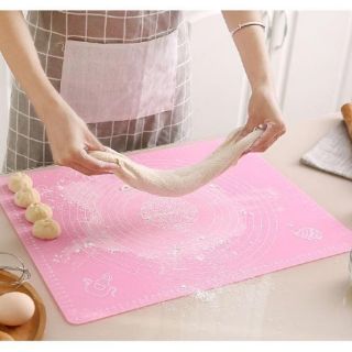 Thớt silicon dẻo làm bánh - có chia vạch