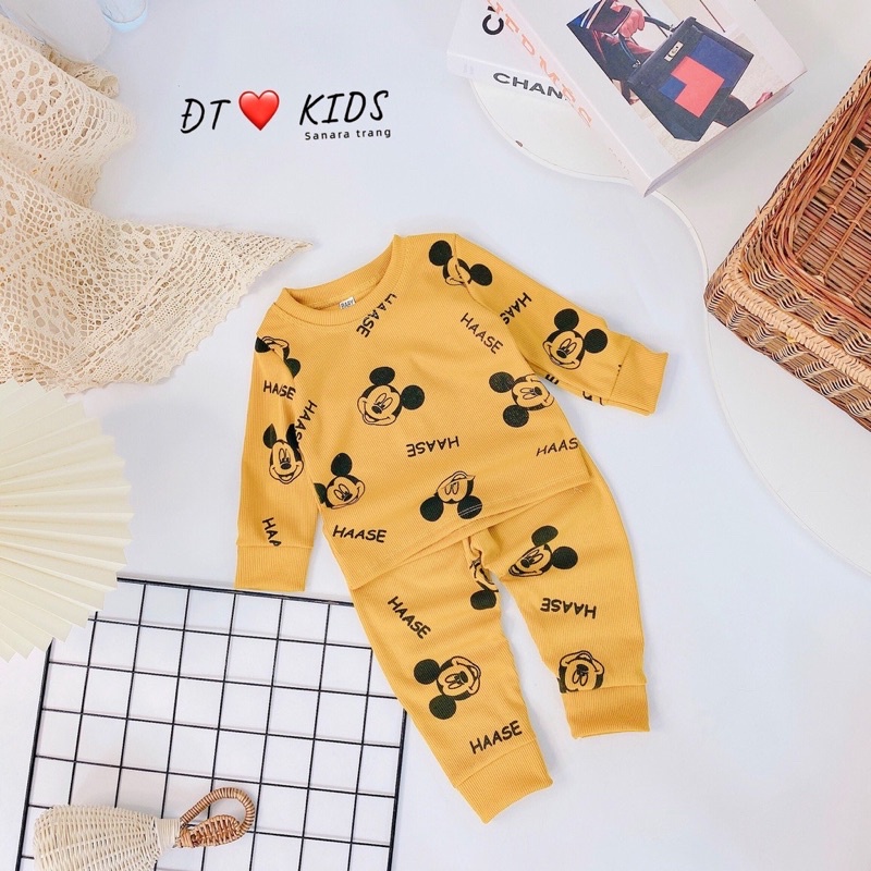 Siêu Phẩm Bộ Len Tăm Minky Mom Cao Cấp
