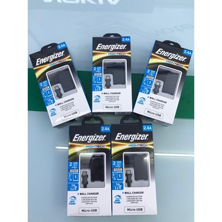 Sạc energizer 2.4a 2usb kèm cáp microusb - aca2beuhmc3