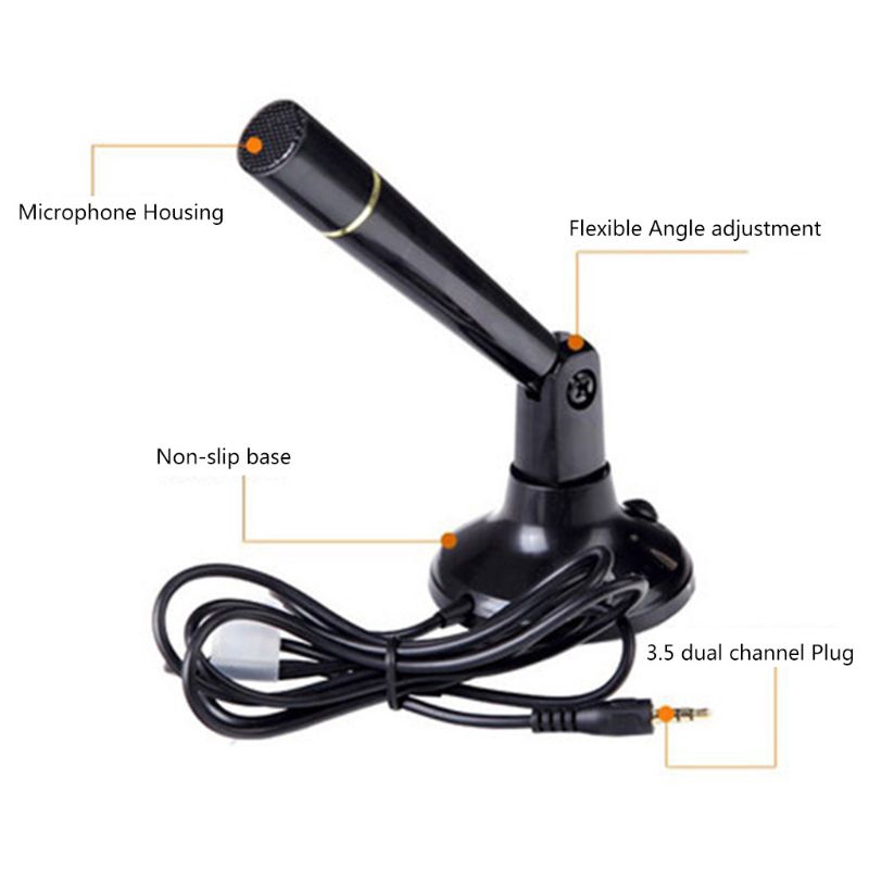 Micro Thu Âm Có Nút Điều Chỉnh Cho Máy Tính | BigBuy360 - bigbuy360.vn