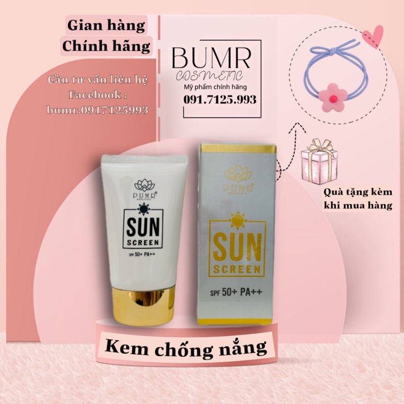 Kem chống nắng mới nhà pumr