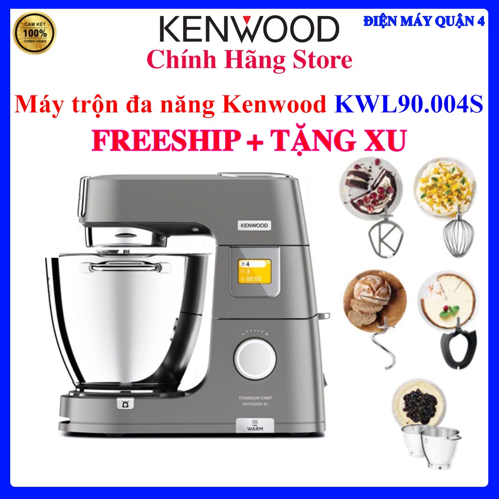 Máy Trộn Đa Năng Kenwood KWL90.004SI Titanium Chef Patissier XL