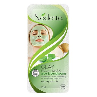 Combo 5 Mặt nạ đất sét Vedette 15ml