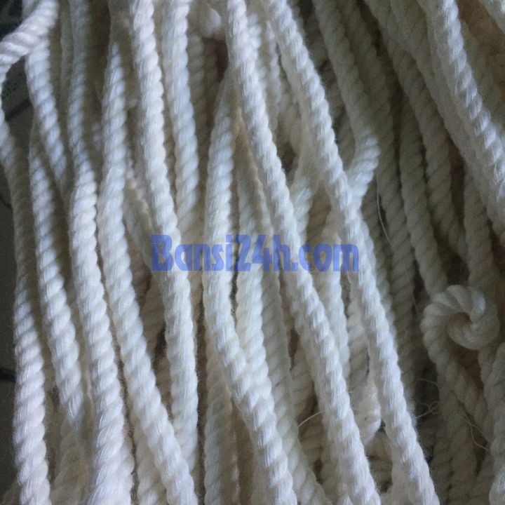 Dây thừng macrame cotton size 2mm, 4mm, 6mm..10mm - 1Kgs