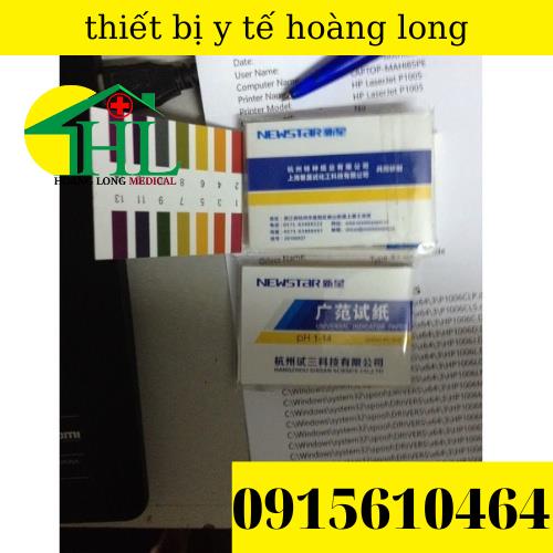 GIẤY QUỲ TÍM ĐO PH, THỬ NƯỚC ỐI - DỤNG CỤ THÍ NGHIỆM, HÓA CHẤT