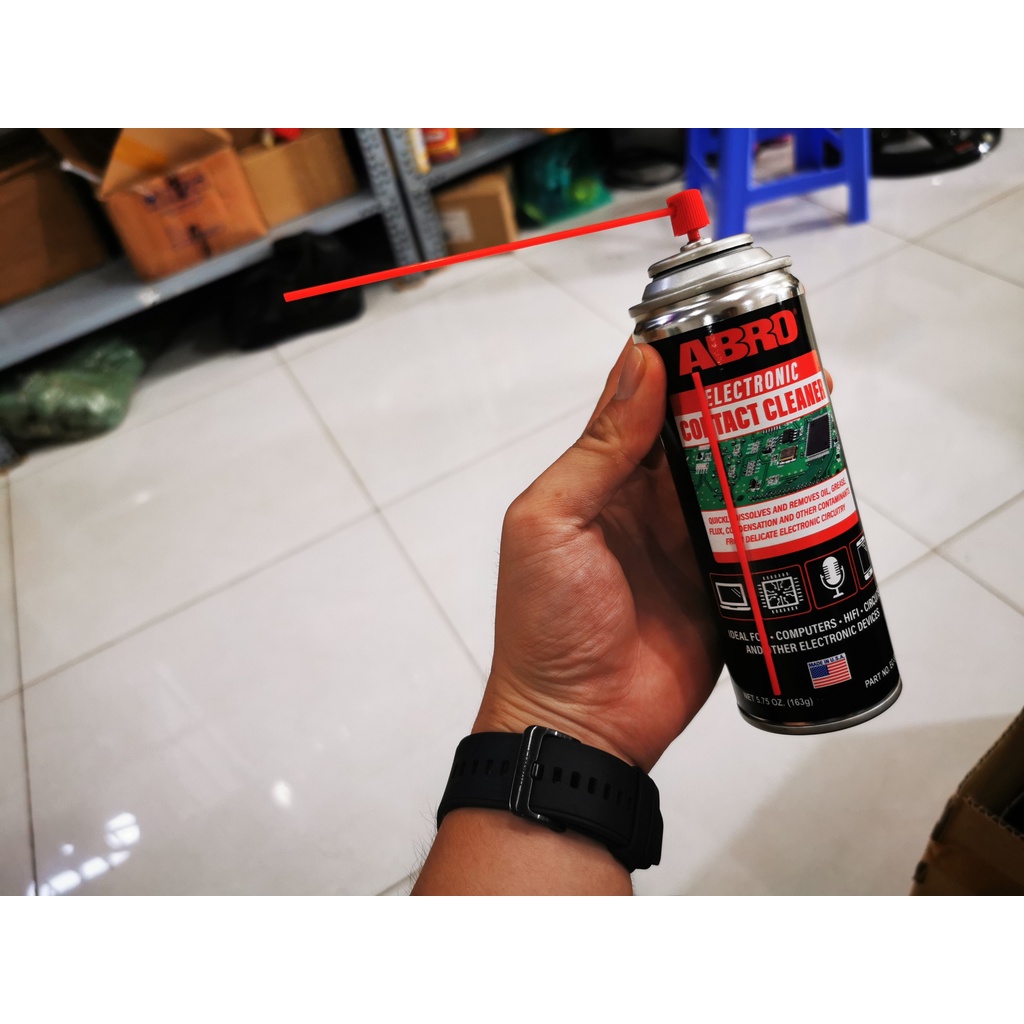 Dung Dịch Vệ Sinh Tiếp Điểm Điện Tử ABRO EC-533 Electronic Contact Cleaner 163g