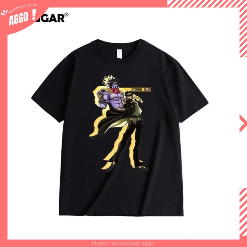 Áo Phông In Hình JoJo 's Bizarre Adventure Nam Nữ  Cá Tính