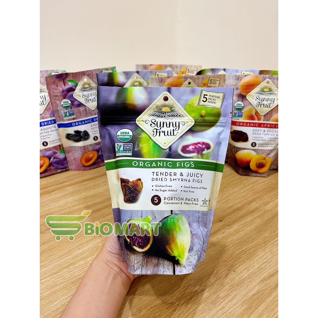 Sung khô hữu cơ Sunny Fruit Thổ Nhĩ Kì 250gr - Date: 3/2023 - S Mart-Organic & Baby Shop