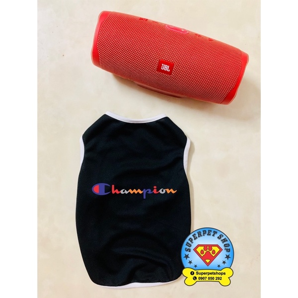 ÁO THÚ CƯNG CHỮ CHAMPION SIÊU XINH GIÁ RẺ