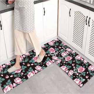 Thảm Bếp Mẫu Mới Hình 3D Siêu Hót Chống Trơn Trượt 🔥FREESHIP🔥Thảm Nhà Bếp Set 2 Chiếc 3D [THAM BEP] Ảnh Thật