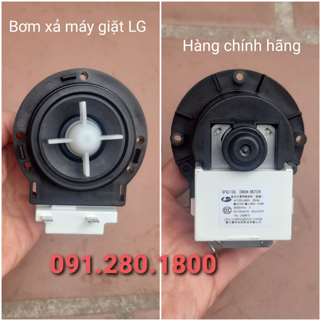 BƠM XẢ THOÁT NƯỚC MÁY GIẶT LG CỬA NGANG HÀNG HÃNG