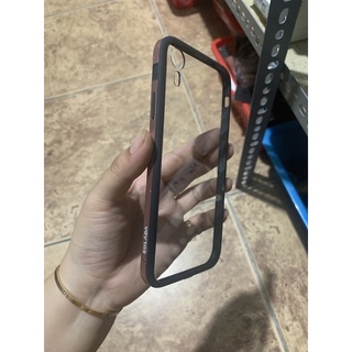Ốp Sulada lưng trong viền màu iPhone XR