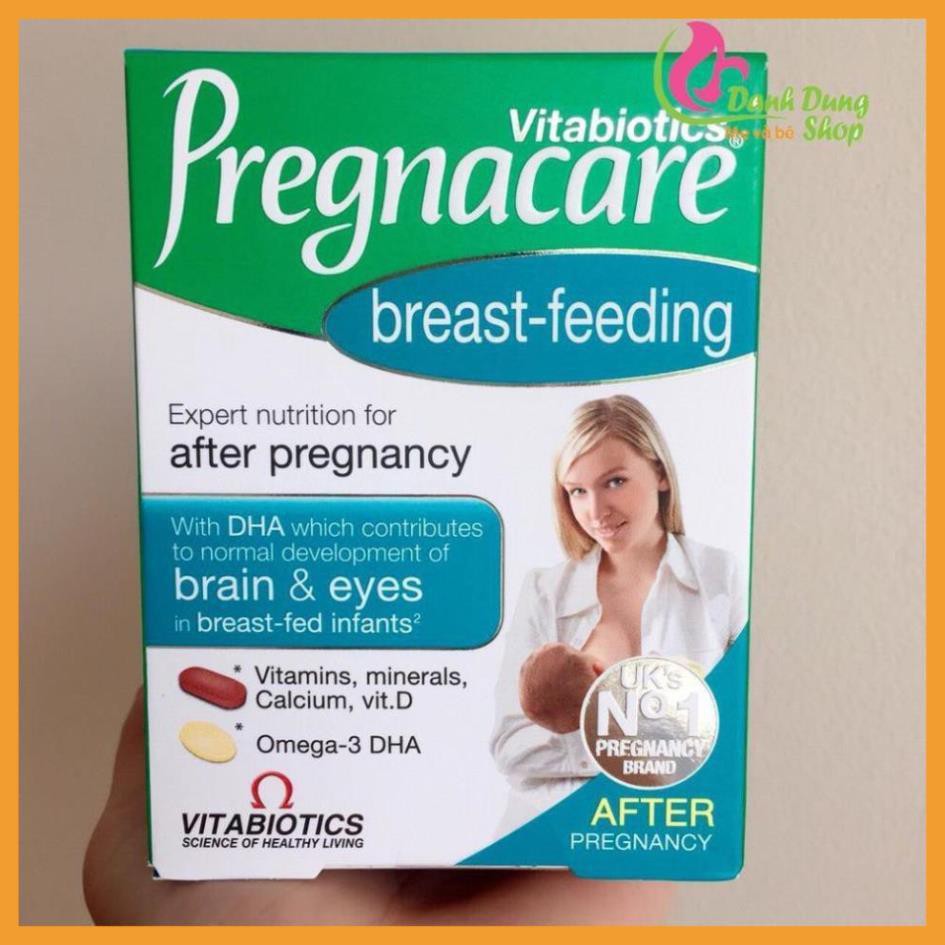 [100% Hàng Auth ] Vitamin Pregnacare Breast feeding – Viên Uống Lợi Sữa Bổ Sung Vitamin Tổng Hợp Sau Sinh