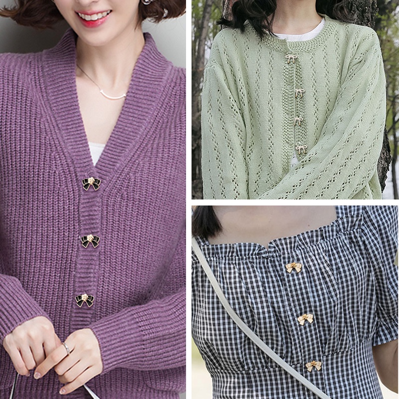 Nút Tròn Gắn Áo Khoác Sơ Mi Kiểu retro Thời Trang Cá Tính