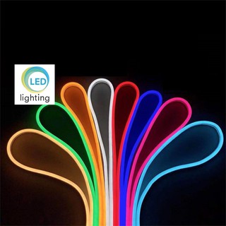 LED NEON (loại 1) CÁC MÀU ĐON SẮC ( VÀNG, HỒNG, XANH BIỂN (xanh băng), TÍM)