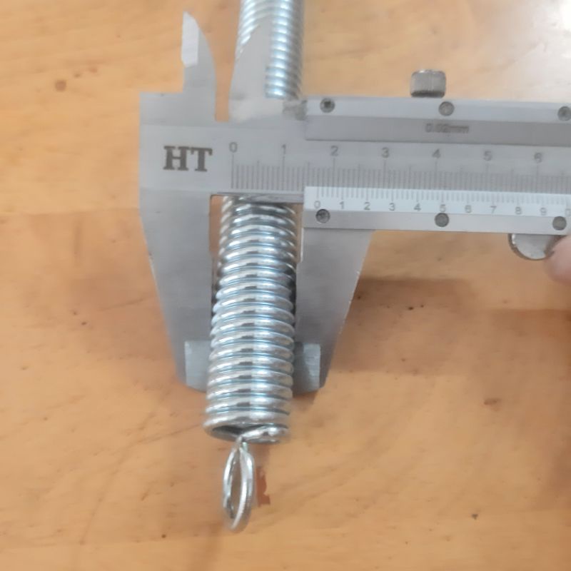 Bộ Lò Xò Thép Máy Tập Thể Dục 2 Cái , Dài 19cm Phi 17mm