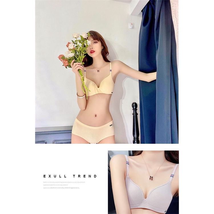 Bộ đồ lót thông hơi mút mỏng 299 ( set cả bộ)