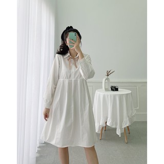 Đầm sơ mi tay dài D2412 TALY