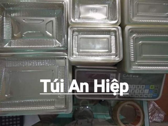 Hộp nhựa H21, C55, 700gr, 1kg (100 hộp) | PET clear containers