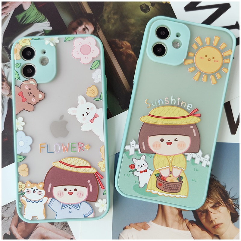 Ốp điện thoại silicon dẻo thích hợp cho IPHONE 6 6S 7 8 PLUS X XS XR 11 12 13 MINI PRO MAX