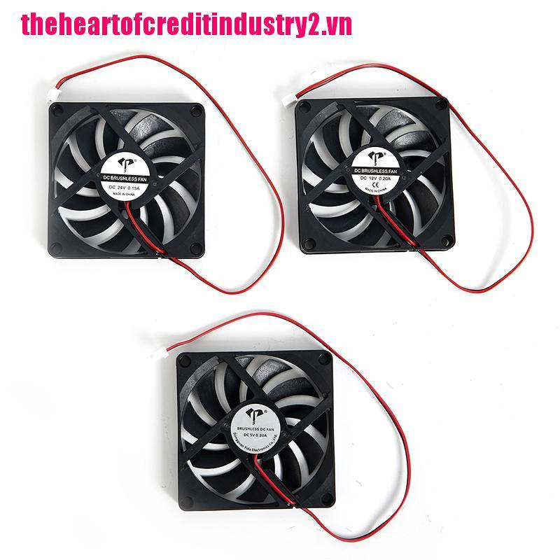Quạt Tản Nhiệt Than Hoạt Tính 8010 5V 12V 24V 2 80x80x10mm