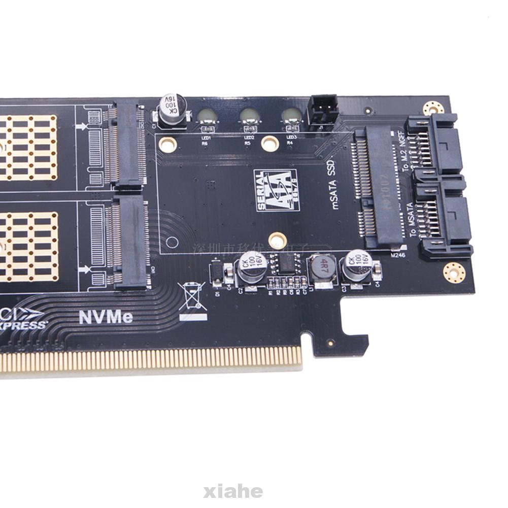 3 In 1 NVME NGFF Full Speed Expansion Easy Install Stable Replacement M.2 SATA SSD To PCI Express 4X Adapter Card | BigBuy360 - bigbuy360.vn