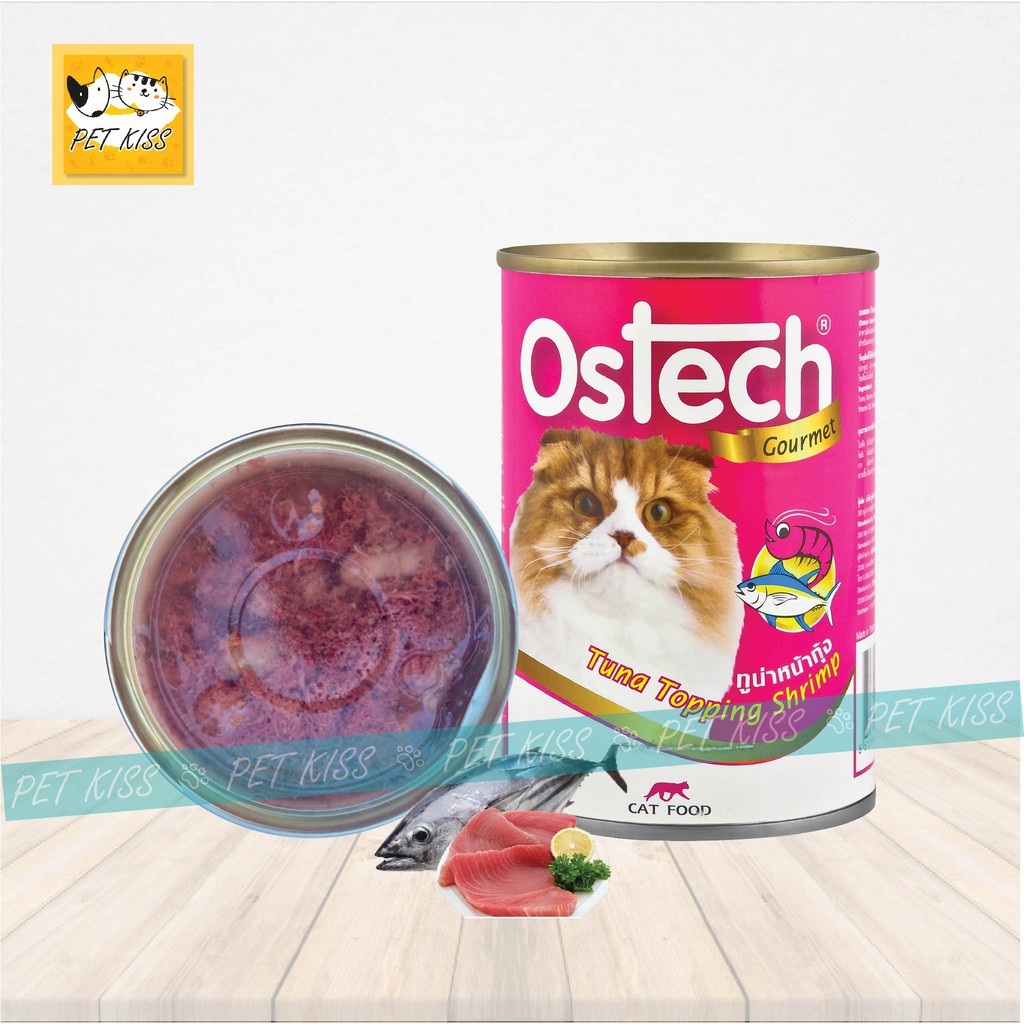 Pate cho mèo Ostech Gourmet Cat Food 400g