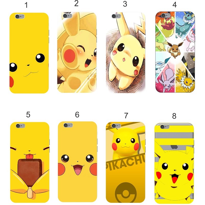 Ốp lưng iPhone 6 in hình Pikachu
