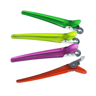 Set 4 chiếc kẹp mỏ vịt kết hợp nhựa và kim loại