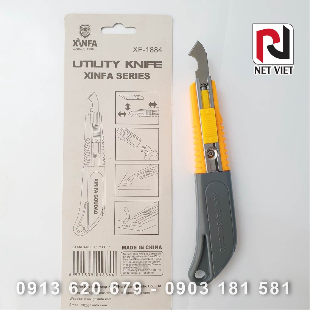 Dao cắt mica chuyên dụng  - TẶNG kèm 2 lưỡi dao dự phòng