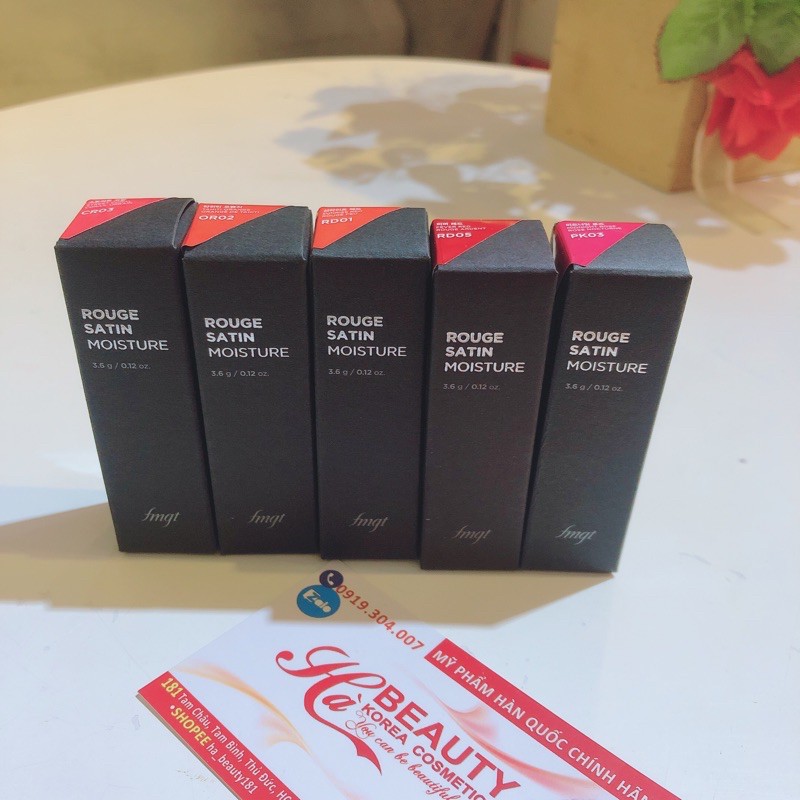 [THE FACE SHOP_Auth] Son thỏi fmgt Rouge satin moisture TFSN20 | BigBuy360 - bigbuy360.vn