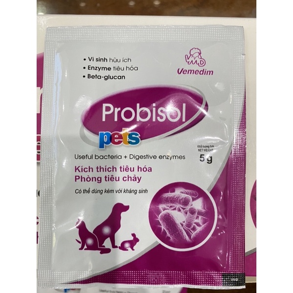 1 gói MEN TIÊU HÓA CHO CHÓ, MÈO - PROBISOL PETS