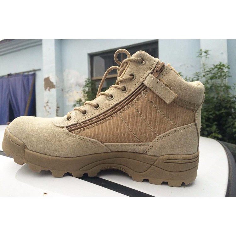 GIÀY SWAT CỔ THẤP VÀNG