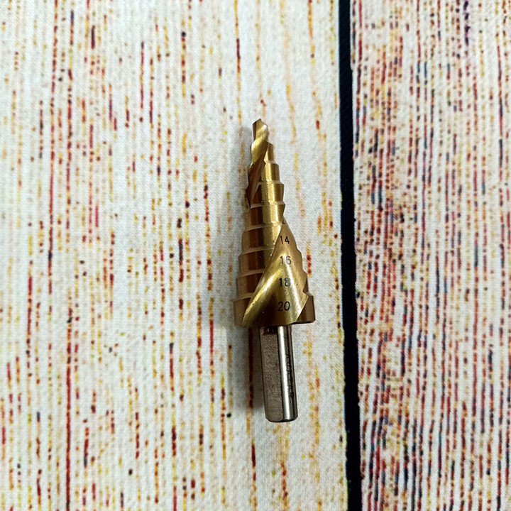 Bộ 3 mũi khoan bước, tháp tầng avatar 4-32 khoan gỗ, sắt, thép