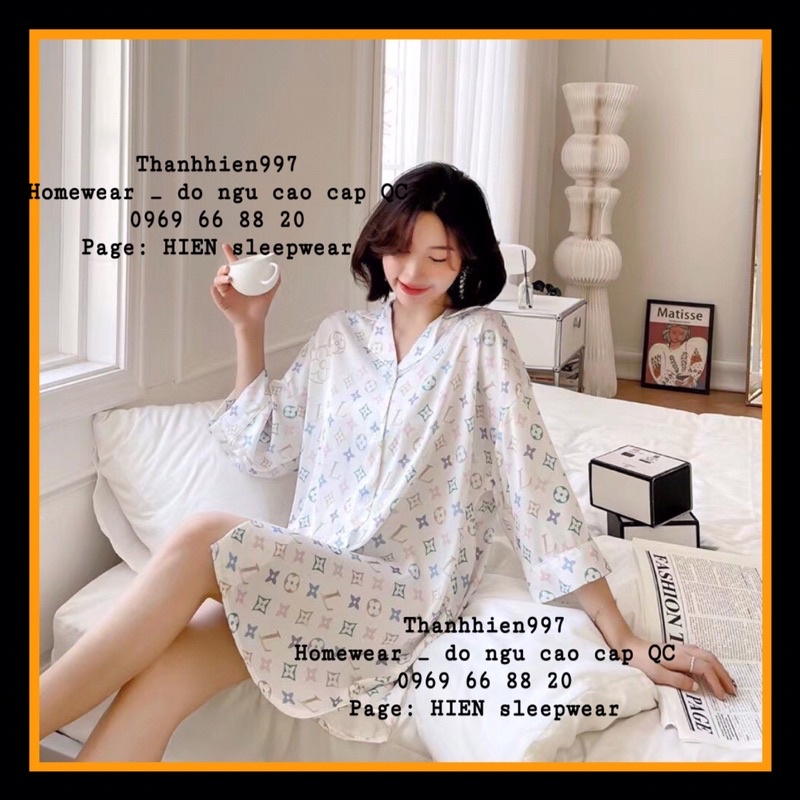 Váy ngủ công chúa 1 lụa satin cao cấp quảng châu