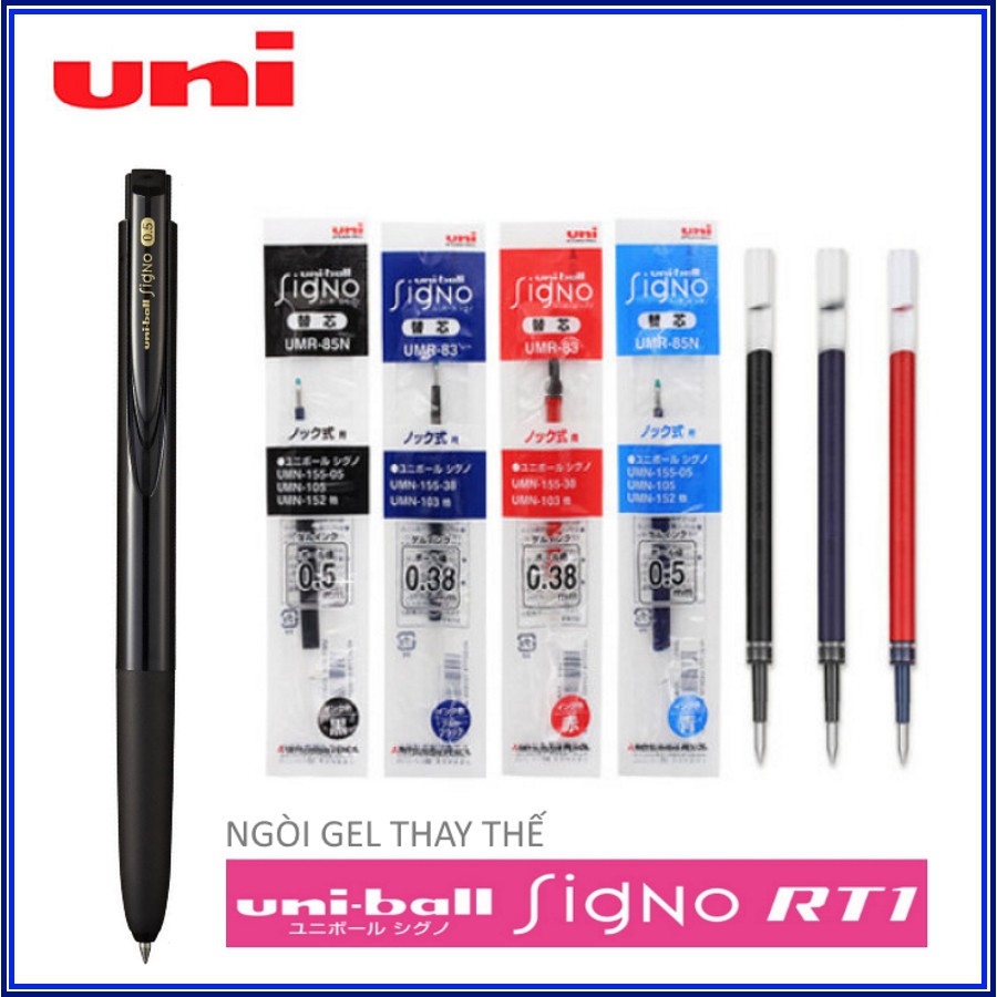Ngòi bút bi gel Uni-ball Signo RT1 UMN-155