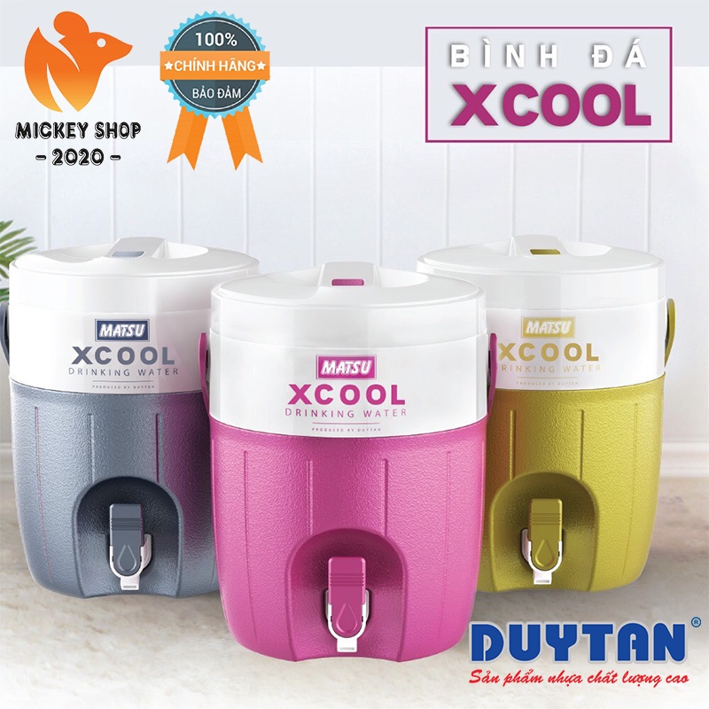 Bình đá Xcool Duy Tân 7 Lít có vòi giữ lạnh 36 tiếng - CHÍNH HÃNG