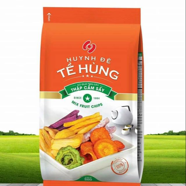 SALE MUA 2 BỊ 500GR CHỈ 155K . TRÁI CÂY SẤY HUYNH ĐỆ TỀ HÙNG